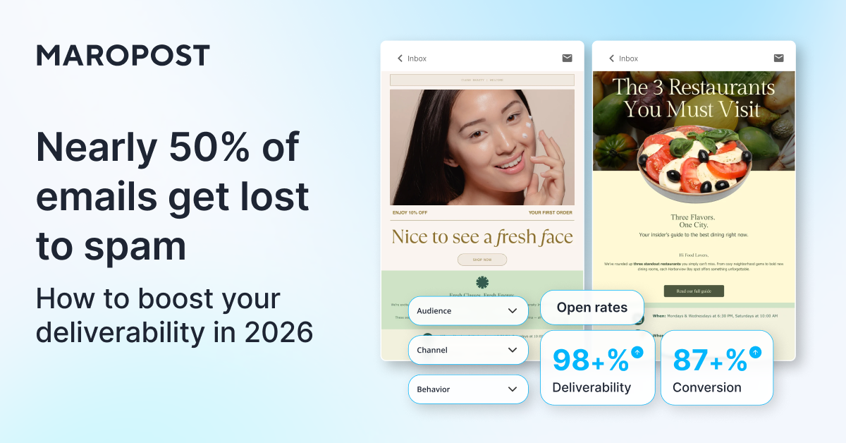 Email deliverability 101: boost your deliverability in 2026