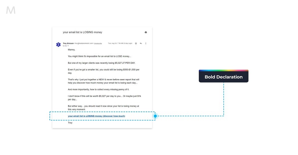 Indirect-leads-–-Bold-declaration