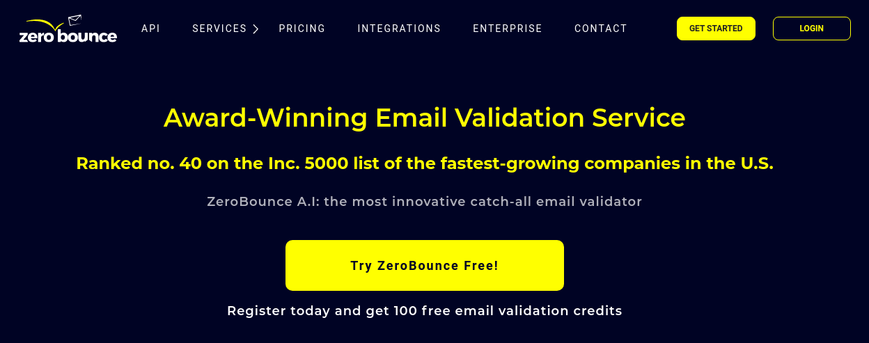 ZeroBounce Email Verifier