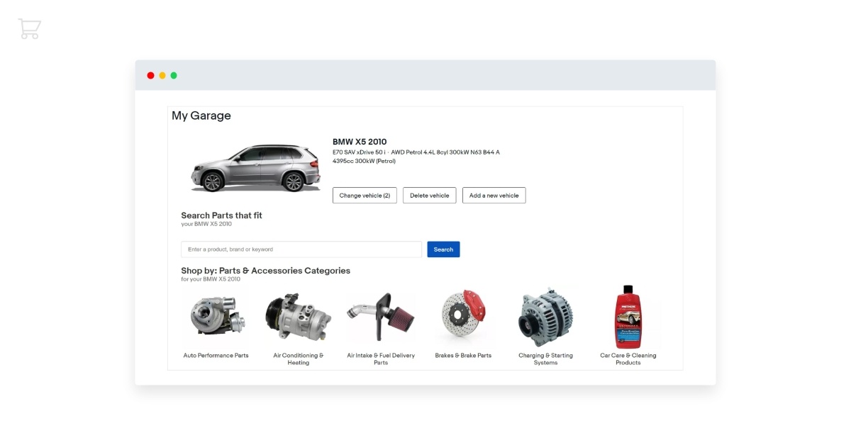 eBay-Garage-for-instant-access-to-compatible-products