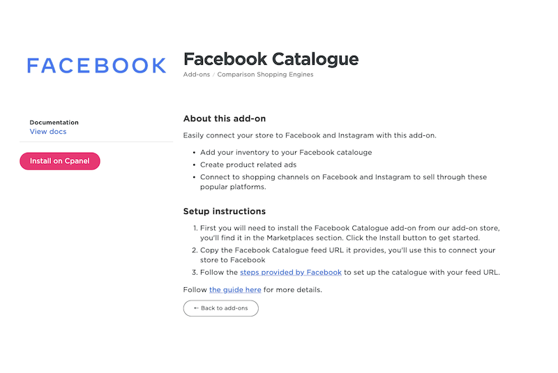 facebook-catalogue